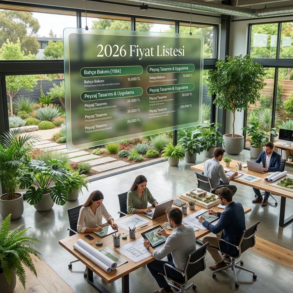 2026 Peyzaj ve Bahçe Bakım Fiyatları: Kapsamlı Maliyet Rehberi
