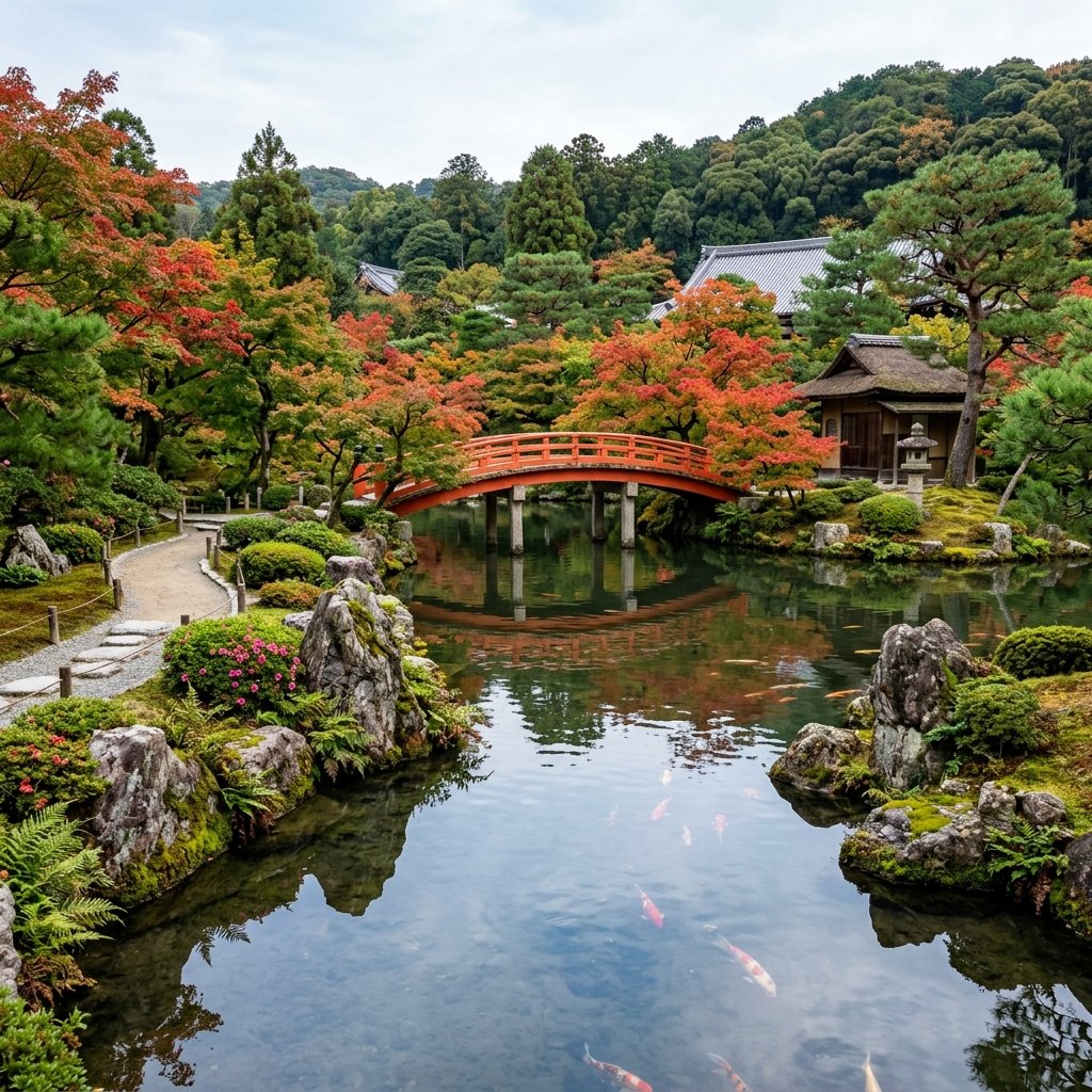 Japon Gölet Bahçesi