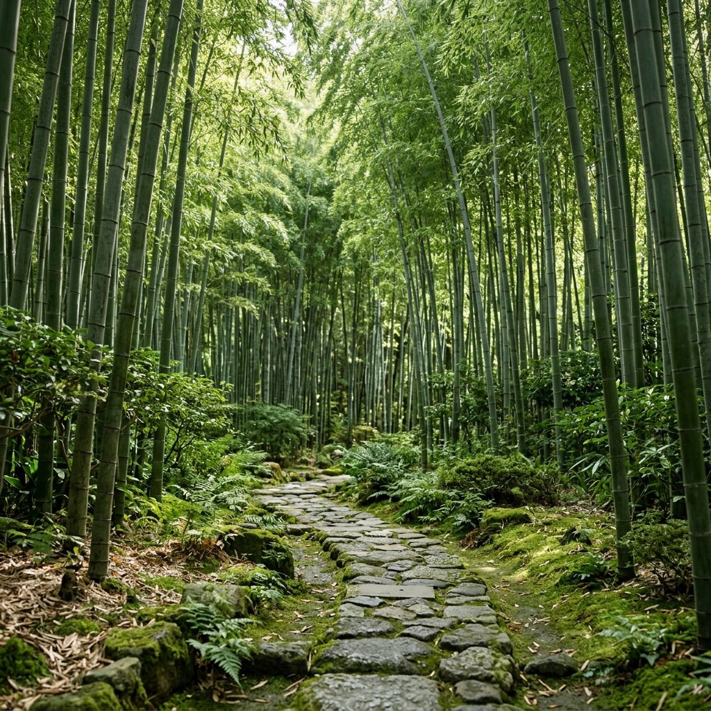 Zen Bambu Bahçesi