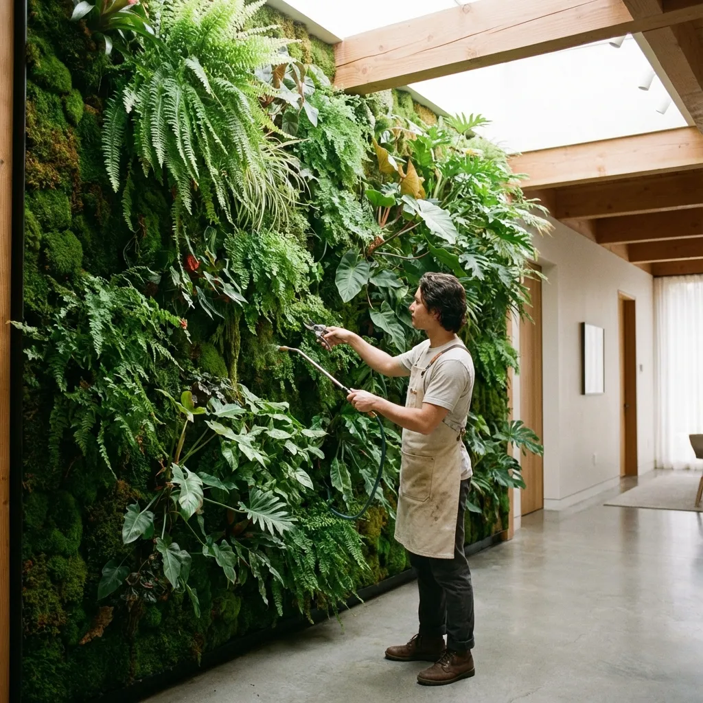 Dikey Bahçe Bakımı ve Püf Noktaları 2026