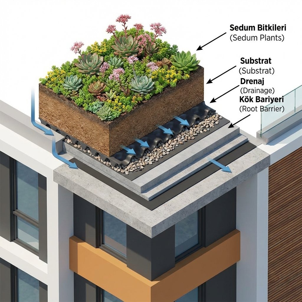 Yeşil Çatı Sistemleri