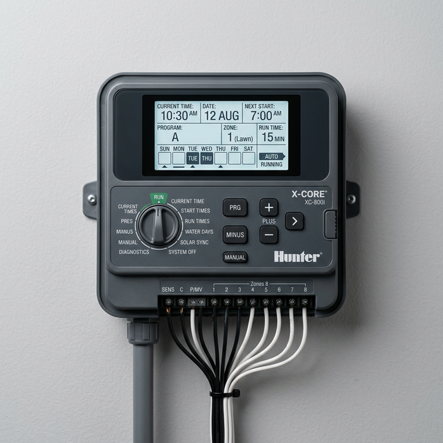 Hunter X-Core Kontrol Ünitesi Satışı ve Teslimatı - İzmir Peyzaj