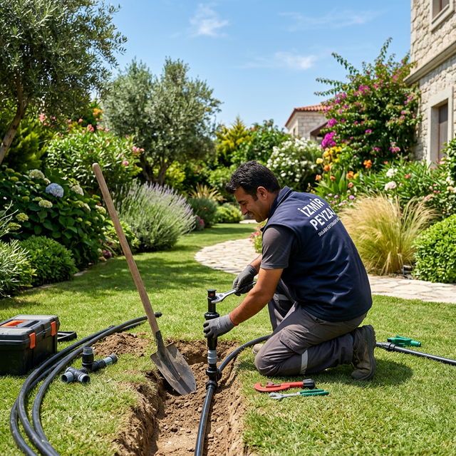 İzmir Profesyonel Otomatik Sulama Sistemi Kurulumu