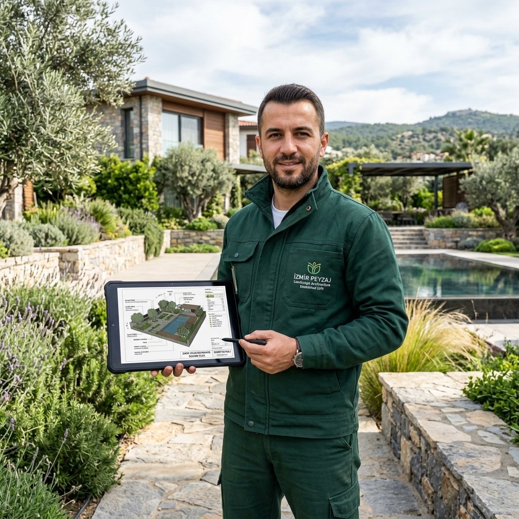Narlıdere Peyzaj Projelendirme Uygulama Örneği - İzmir Peyzaj