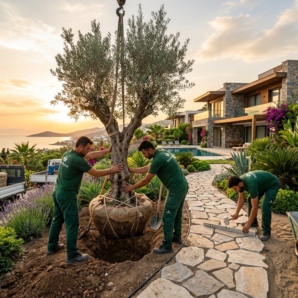 Konak Peyzaj Proje & Uygulama Uygulama Örneği - İzmir Peyzaj